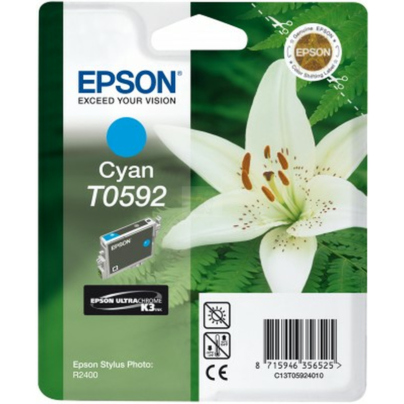 Tintenpatrone Epson T0592 cyan