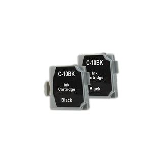 Kompatible Tinte fr Canon BCI-10BK (2er Pack)
