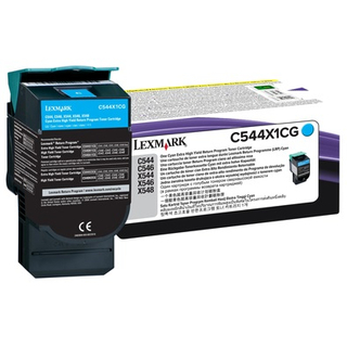 C544X1CG Lexmark Rckgabe-Tonerkassette Cyan 4K
