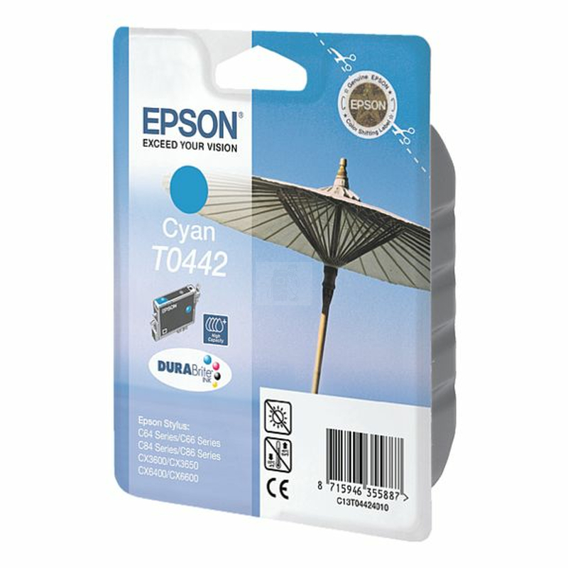 Epson T0442 Tinte Cyan