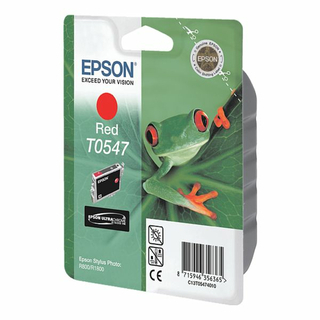 Tintenpatrone Epson T0547 rot