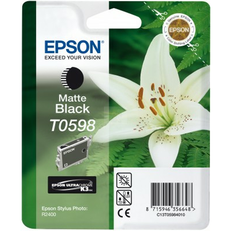 Tintenpatrone Epson T0598 matt-schwarz