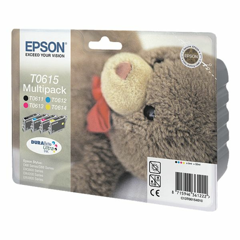Epson T0615 4er-Set Tintepatronen Multipack