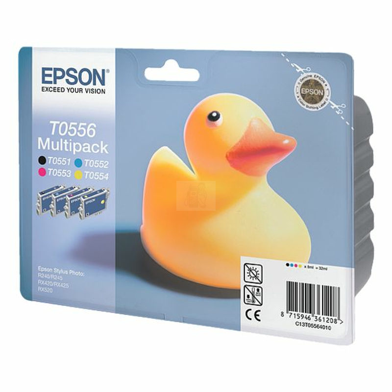 Tintenpatronenset Epson T0556 Multipack