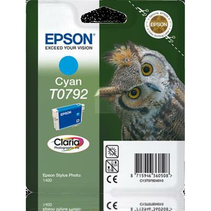Epson Tinte T0792 Cyan