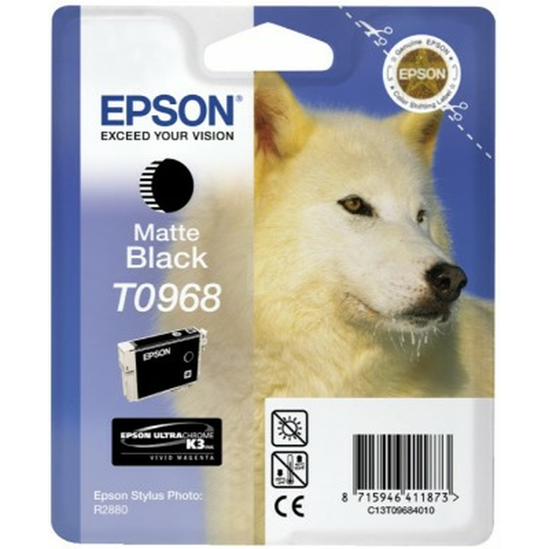 Tintenpatrone Epson T0968 matt-schwarz