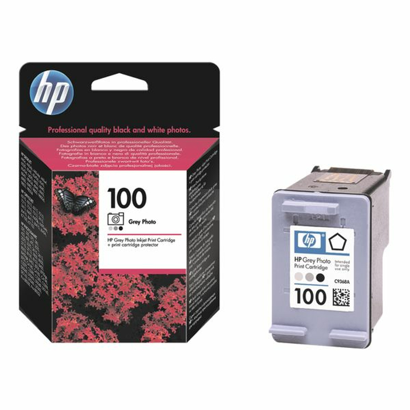 HP 100 Tinte Grau