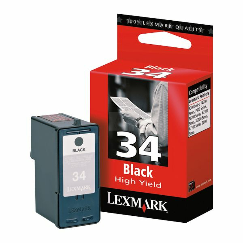 Lexmark Nr.34 XL 18C0034E schwarz