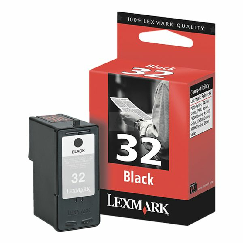 Lexmark Tinte Nr.32 18CX032E schwarz