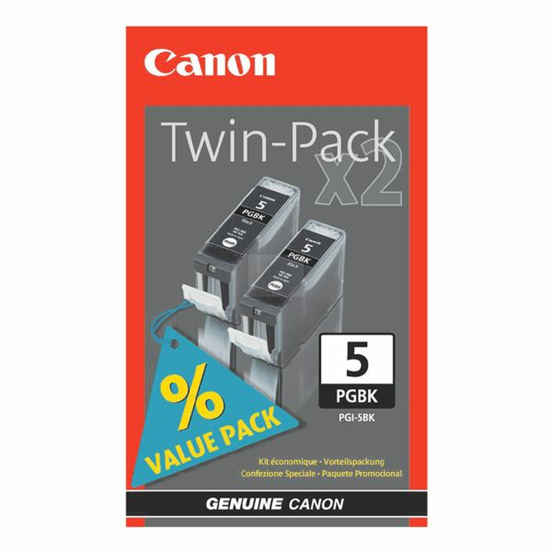 Canon PGI-5BK Twinpack 2x 26 ml