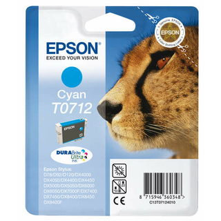 Epson T0712 Tinte Cyan