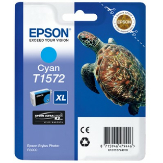 Original Epson T1572 Tinte Cyan