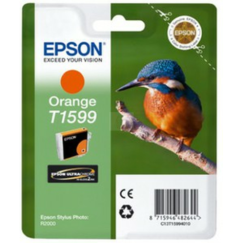 Epson Tintenpatrone T1599 Orange 17ml