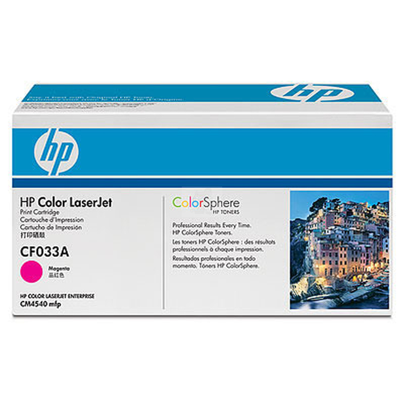 Toner HP CF033A LaserJet Enterprise CM4540 magenta