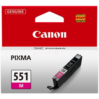 Original Canon 6510B001 / CLI-551M Tinte Magenta