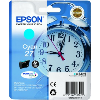 Epson 27 Cyan 3,6 ml