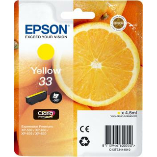 Epson 33 Tinte Gelb
