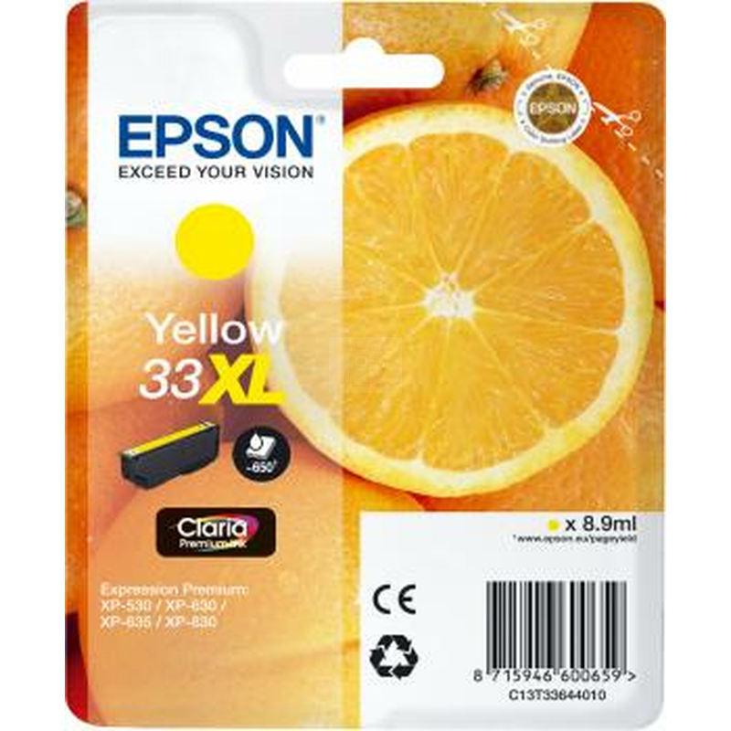 Epson 33XL Tinte Yellow