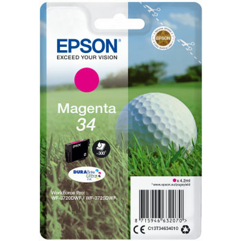 Epson 34 Tinte Magenta