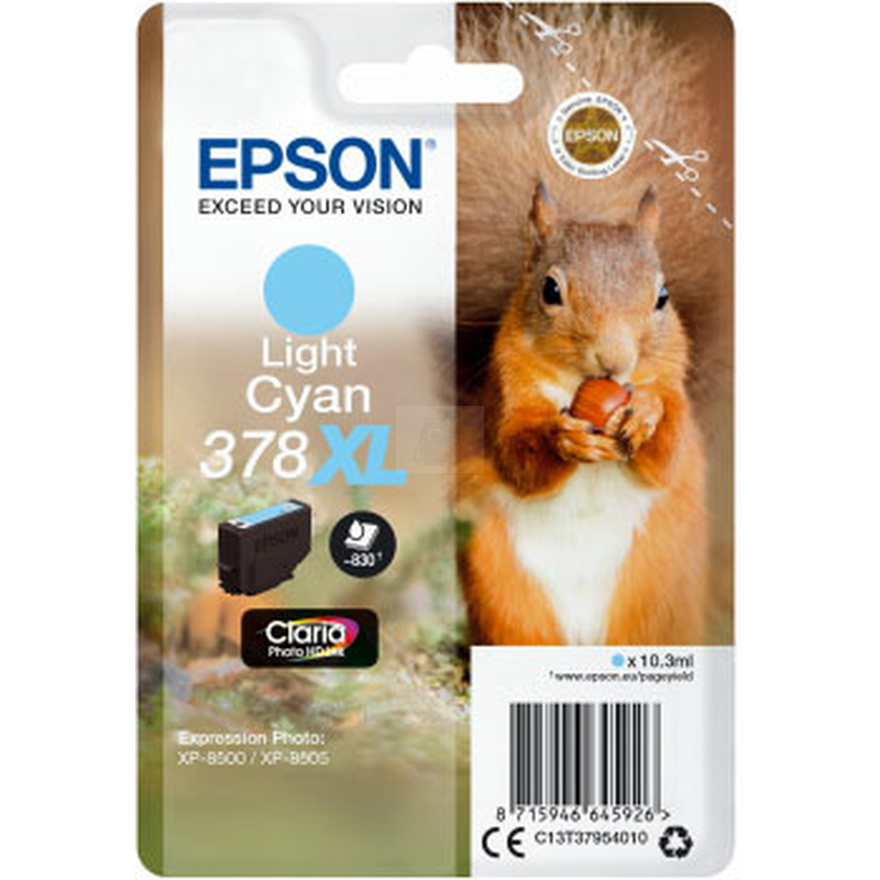 Epson 378XL Tinte Light Cyan