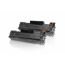 Kompatibel zu HP CB436AD / 36A Toner Black Doppelpack