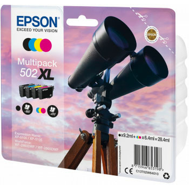 Epson 502XL Tinten Multipack