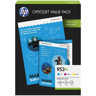 HP 953XL Office Value Pack ? 75 Blatt/A4