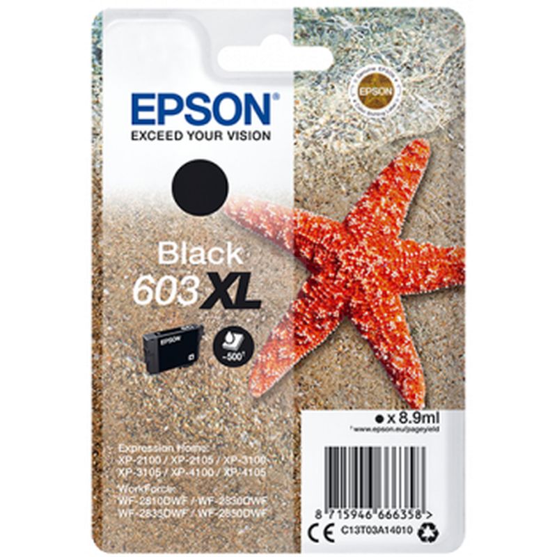 Epson 603 XL Tinte Black