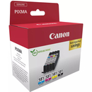 Canon PGI-580BK/CLI-581 BK/C/M/Y Pigment- und Farbstofftinte Multipack